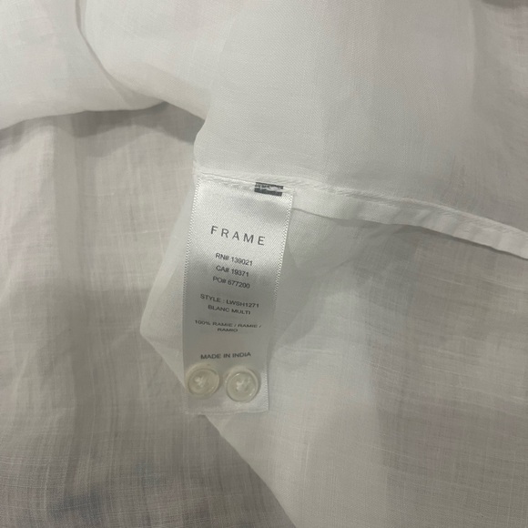 FRAME SHEER SLEEVELESS BLOUSE - Picture 10 of 10